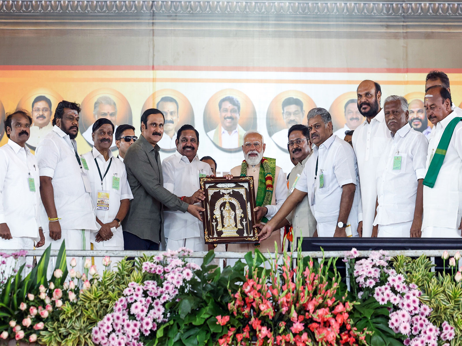 modi in tamilnadu File Pic